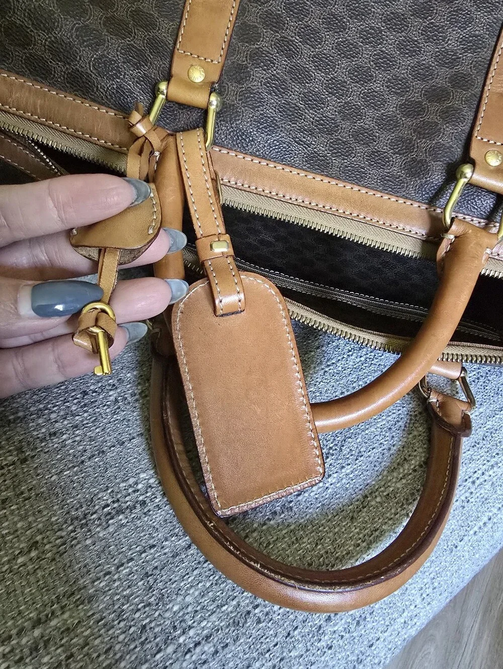 Authentic Celine Macadam Travel Duffel Bag ( 50cm )